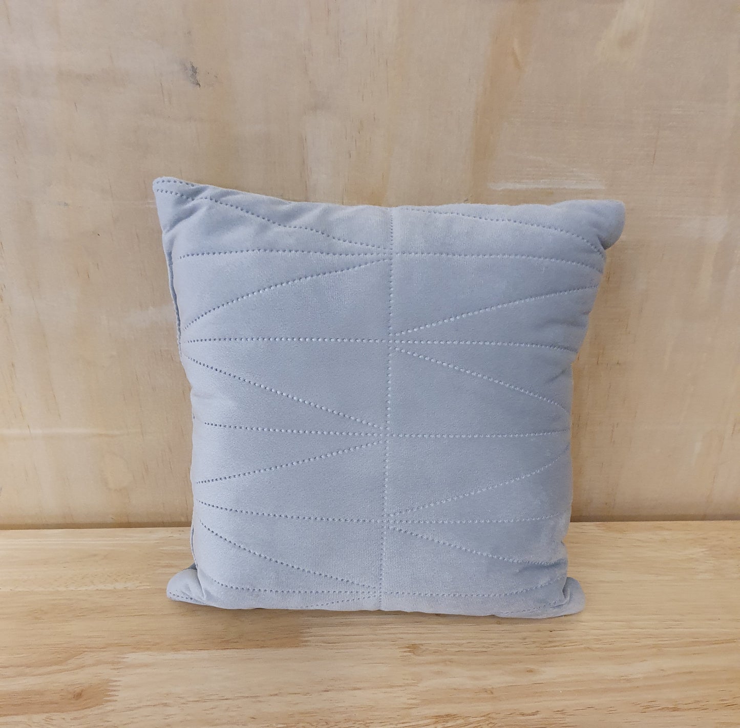 Small Grey Soft Touch Cushion - LQ100863