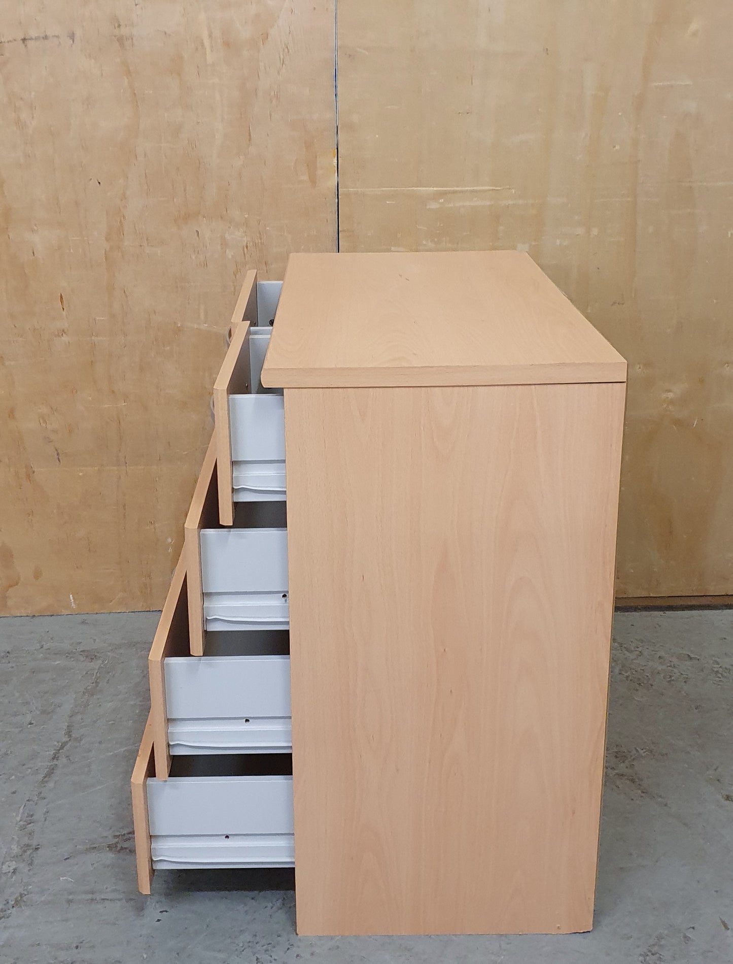 Small 5 Drawer Wood Chest of Drawers - 104865