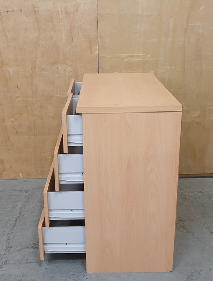 Small 5 Drawer Wood Chest of Drawers - 104865