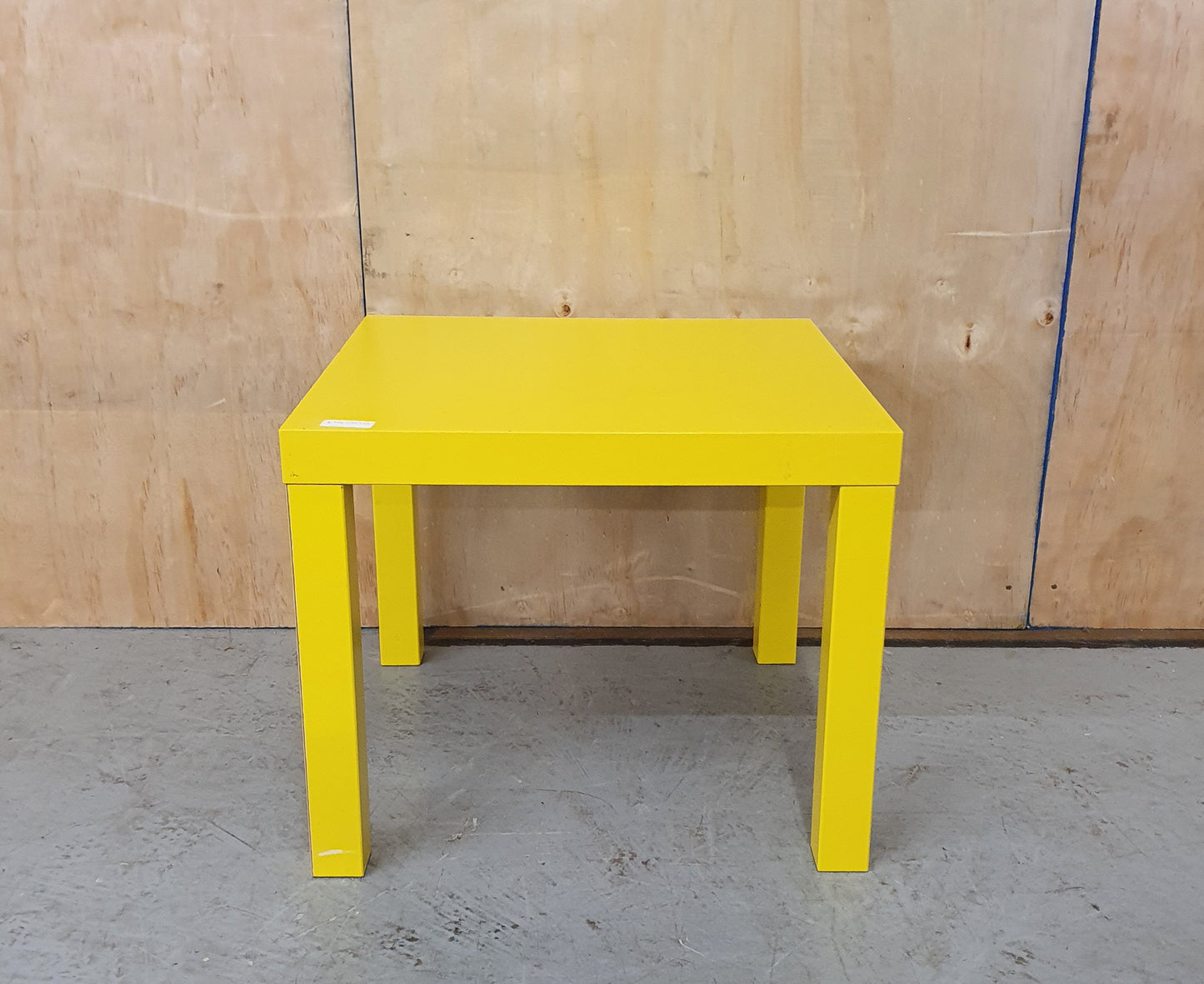 IKEA LACK Yellow Table - EL101347