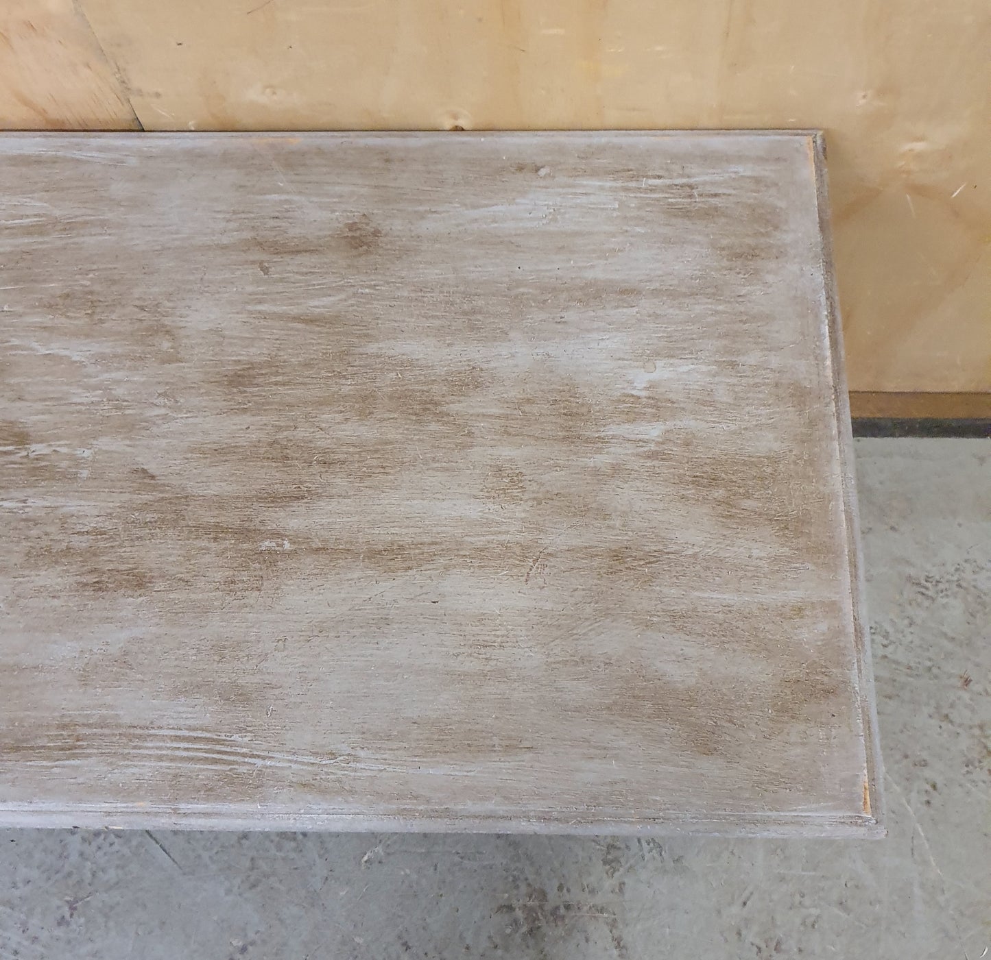 Large Pine Upcycled Distressed Coffee Table - EL104534