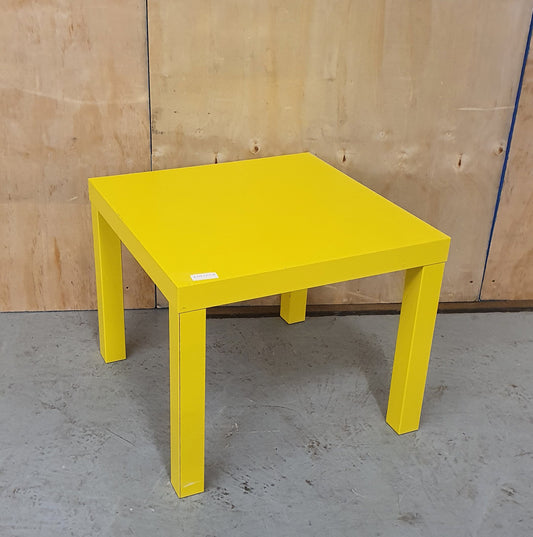 IKEA LACK Yellow Table - EL101347