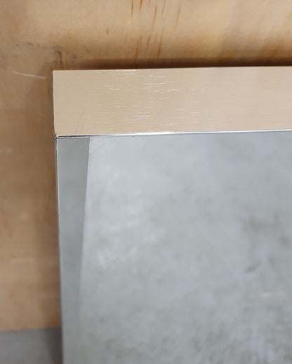 Silver Rectangular Mirror - 104488