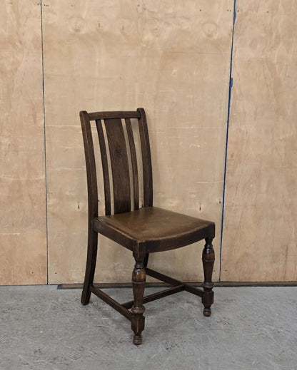 Single Mahogany Vinatge Dining Chair - 140925-03