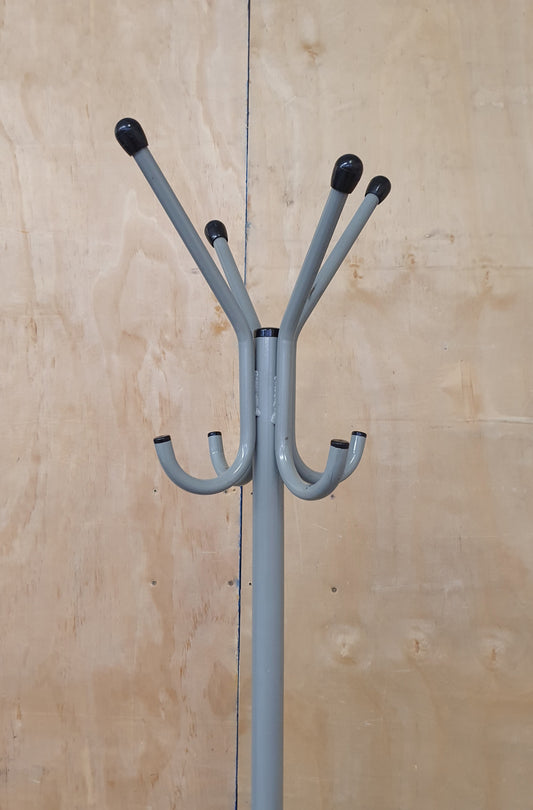 Grey Metal Freestanding Coat Stand - 040725-01