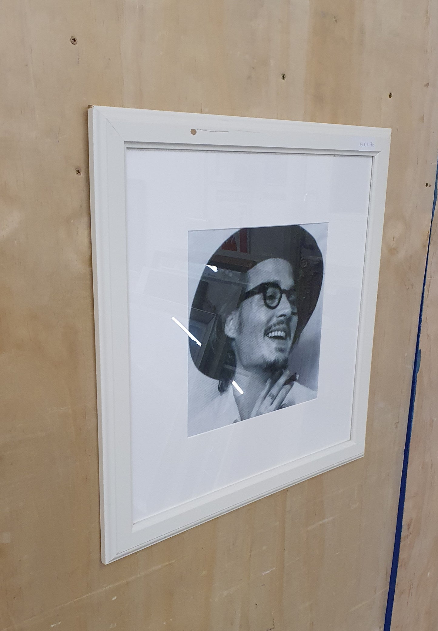 Johnny Depp Picture in White Wooden Frame - EL102176