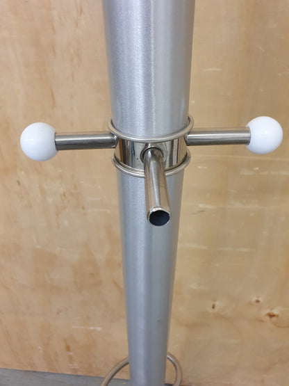 Feestanding Coat Stand with Round Marble Base - 104608
