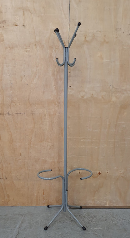 Grey Metal Freestanding Coat Stand - 040725-01