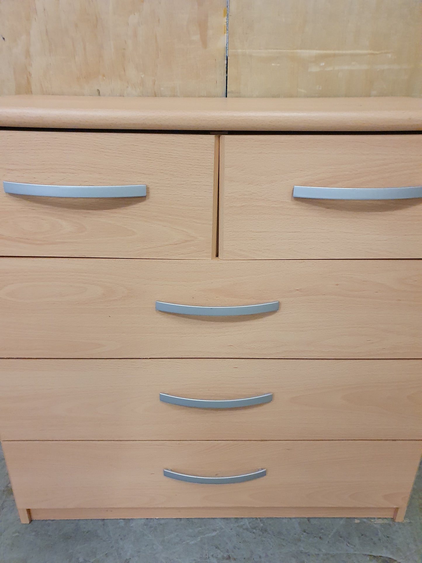 Small 5 Drawer Wood Chest of Drawers - 104865