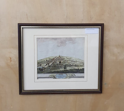 View of Guilford in Surrey Vintage Art Print - 103754