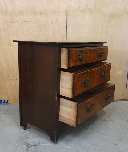 Vintage 3 Drawer Chest of Drawers - 104809