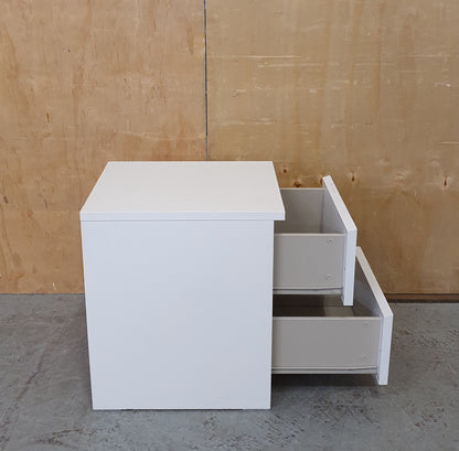 IKEA MALM White Single Bedside Cabinet - 104895