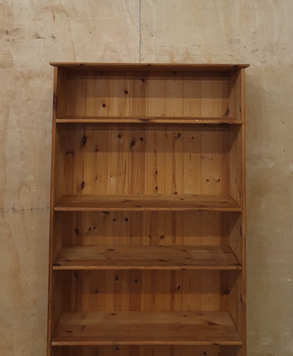 Tall Pine Bookcase with Bottom Drawer - 104848