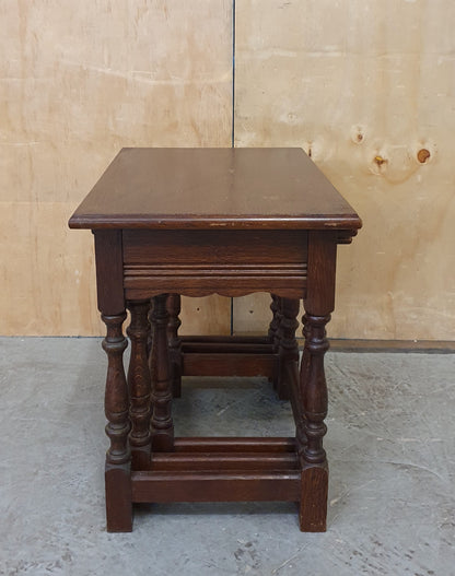 3 Mahogany Nest of Tables - 104899