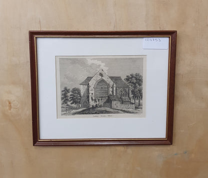 Latton Priory, Essex Vintage Art Print - 103753