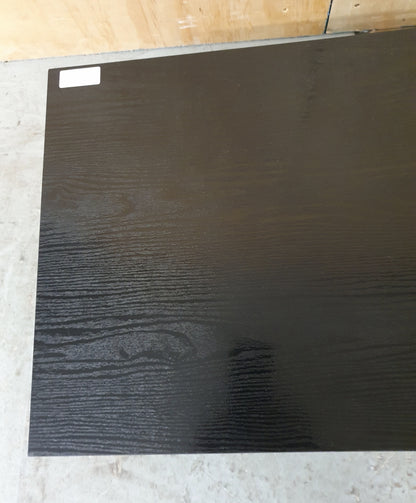 Black Gloss Low Wood Coffee Table with Hollow Middle - EL103953