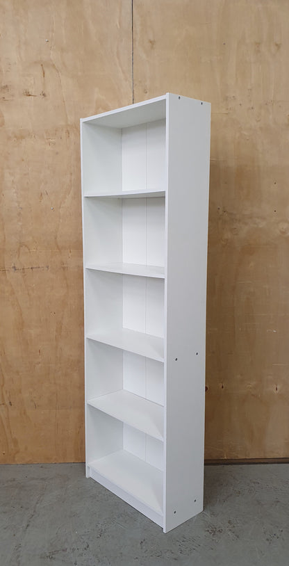 IKEA GERSBY White Wood Tall 4 Shelf Bookcase - 103852