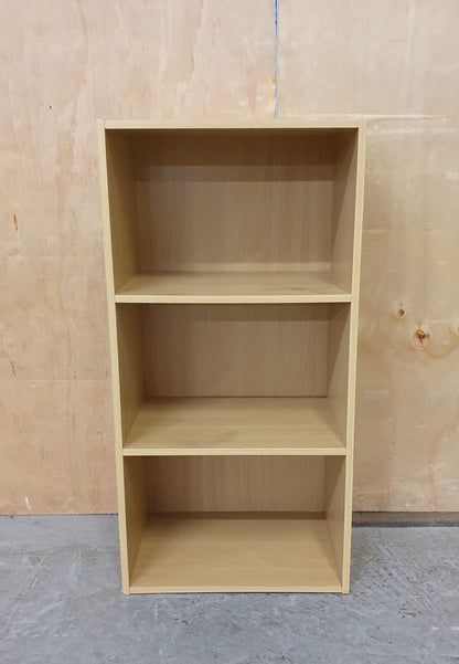 Small Wood 2 Shelf Bookcase - 130825-05