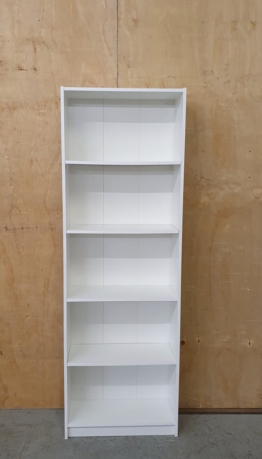 IKEA GERSBY White Wood Tall 4 Shelf Bookcase - 103852