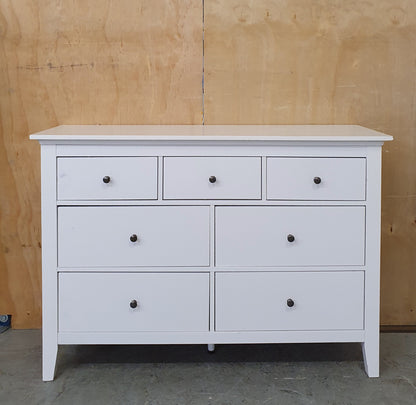 IKEA IDANÄS White 7 Drawer Wood Chest of Drawers - 104491