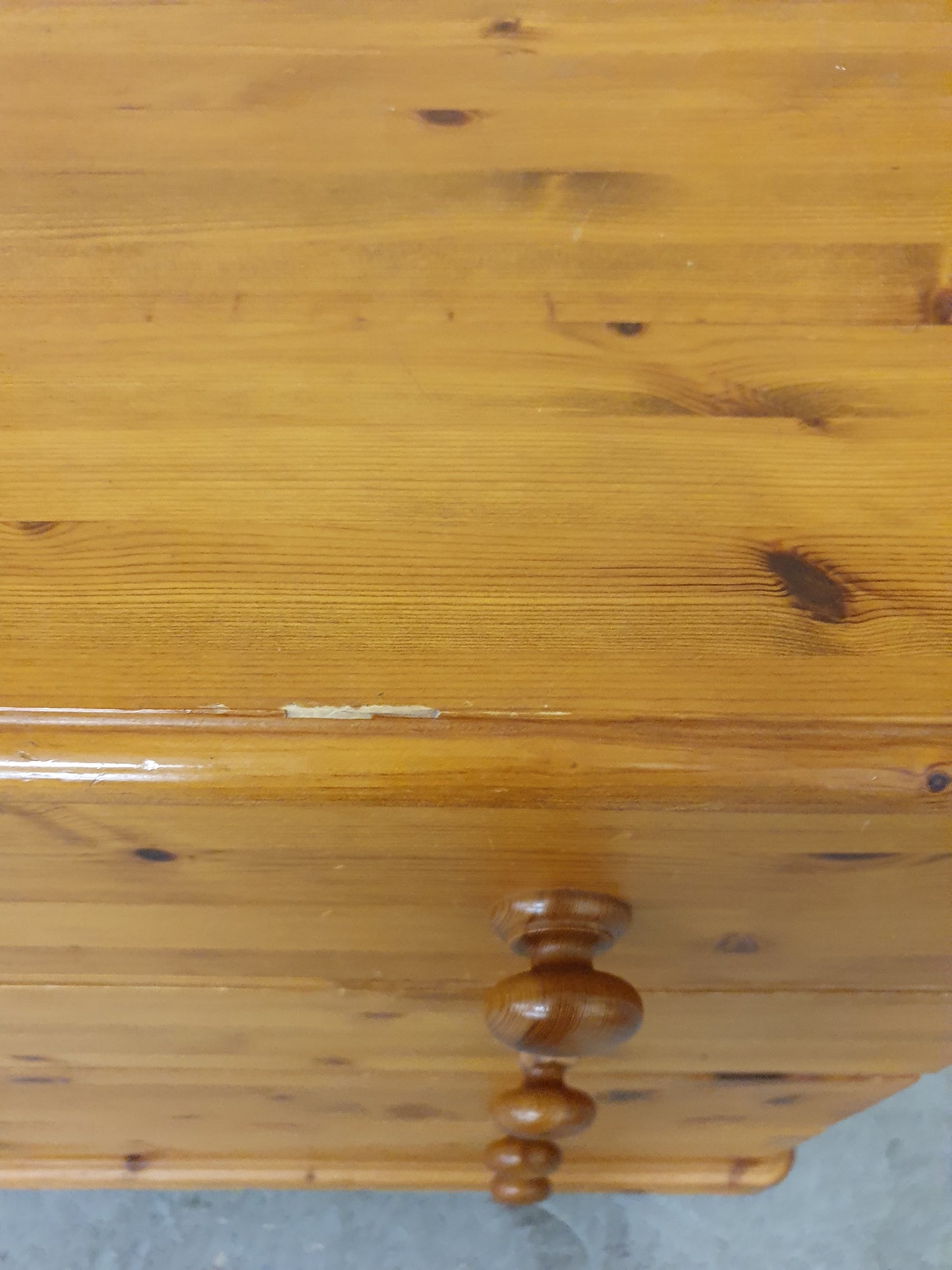 4 Drawer Pine Chest of Drawers - 104877