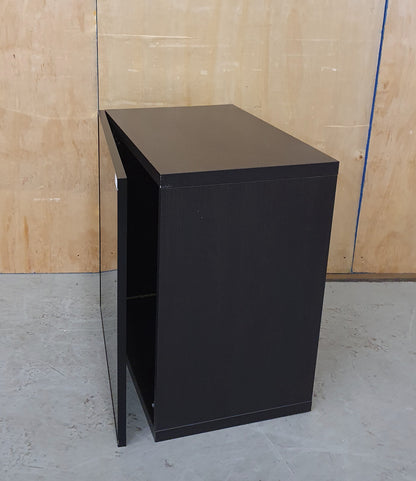 Black Large Cabinet with Door - 311024-02