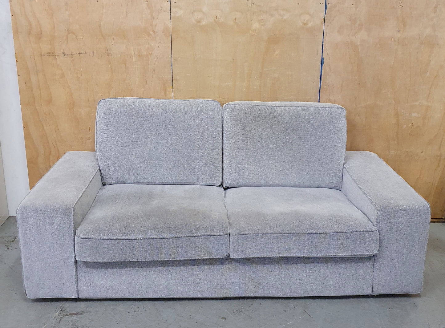IKEA KIVIK Light Grey 2 Seater Sofa - 104784