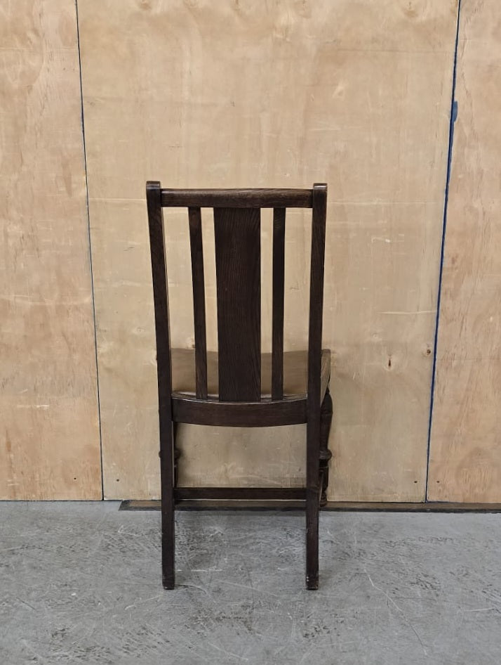 Single Mahogany Vinatge Dining Chair - 140925-03