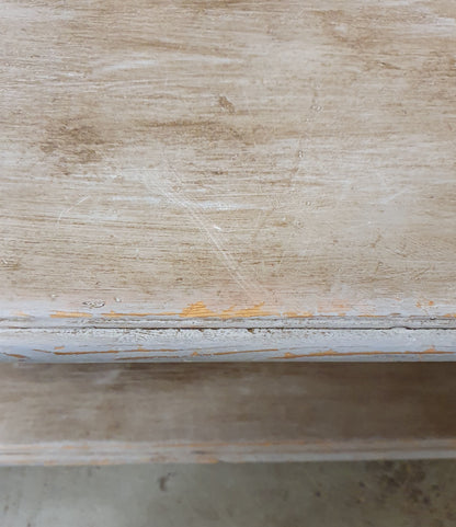Large Pine Upcycled Distressed Coffee Table - EL104534