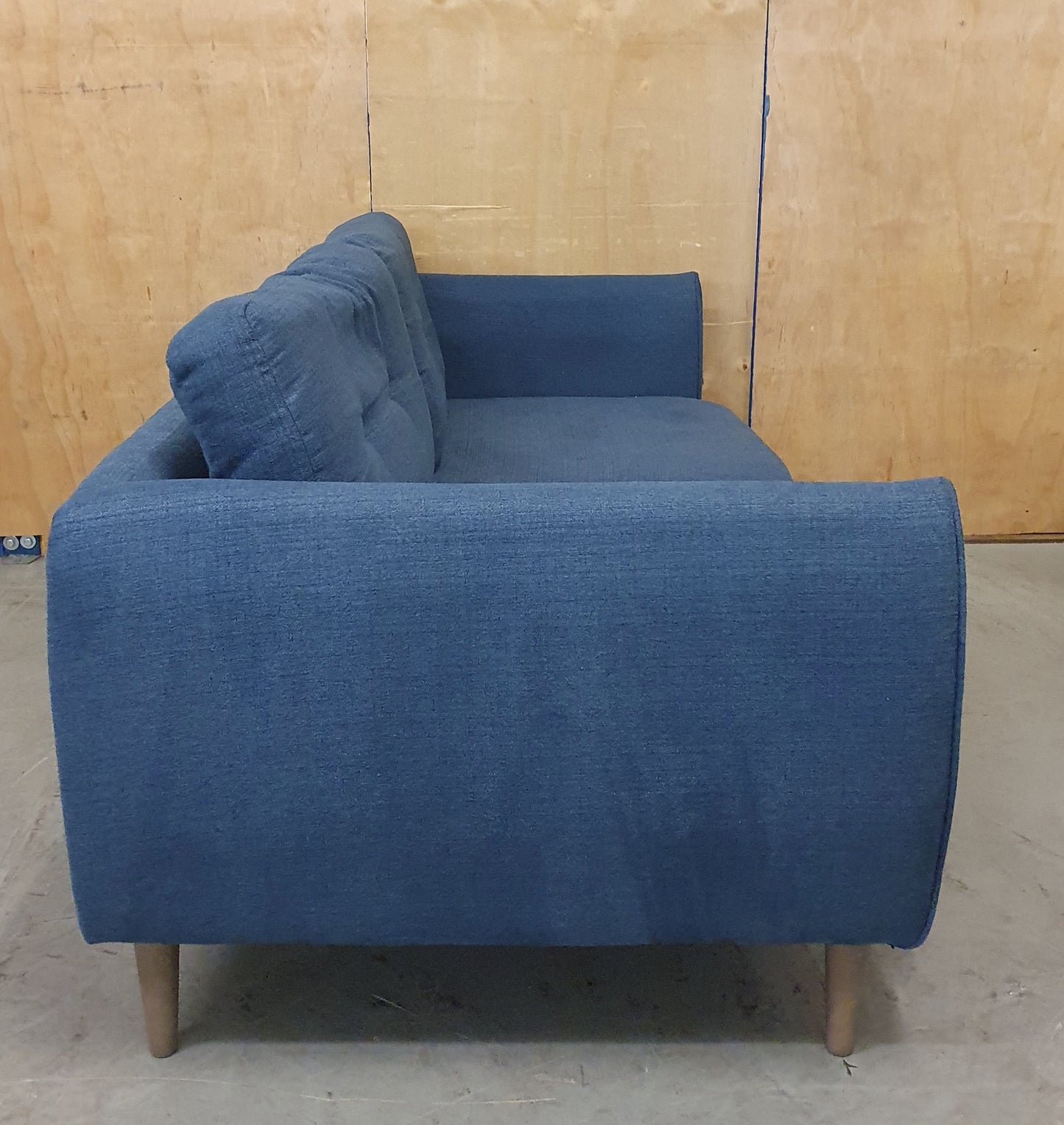 Modern Blue 2 Seater Sofa - 104764