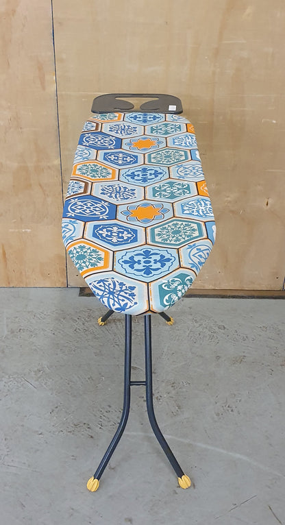 Collapsable Ironing Board with Decorative Print Cover - 103000