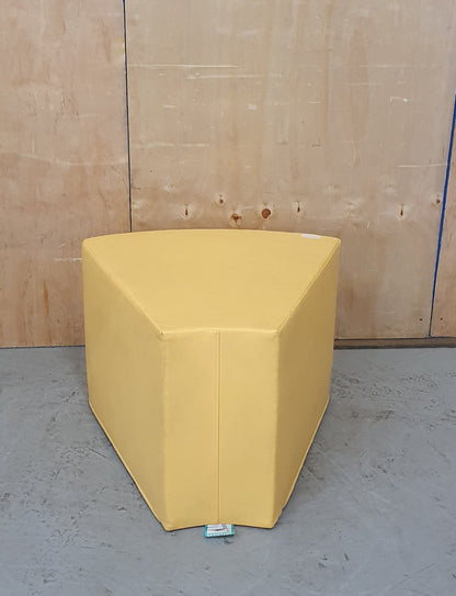 PINEAPPLE Yellow Waterproof Triangular Modular Pouffe - P102554