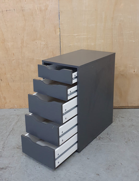 IKEA ALEX Grey Wood Drawers - EL104400