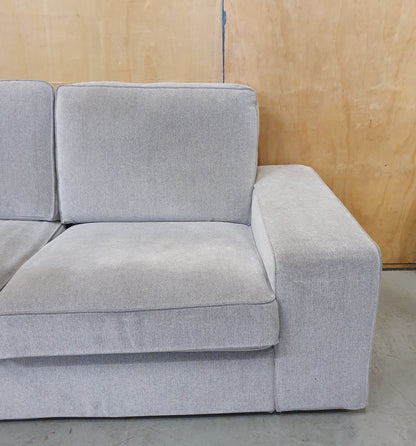 IKEA KIVIK Light Grey 2 Seater Sofa - 104784