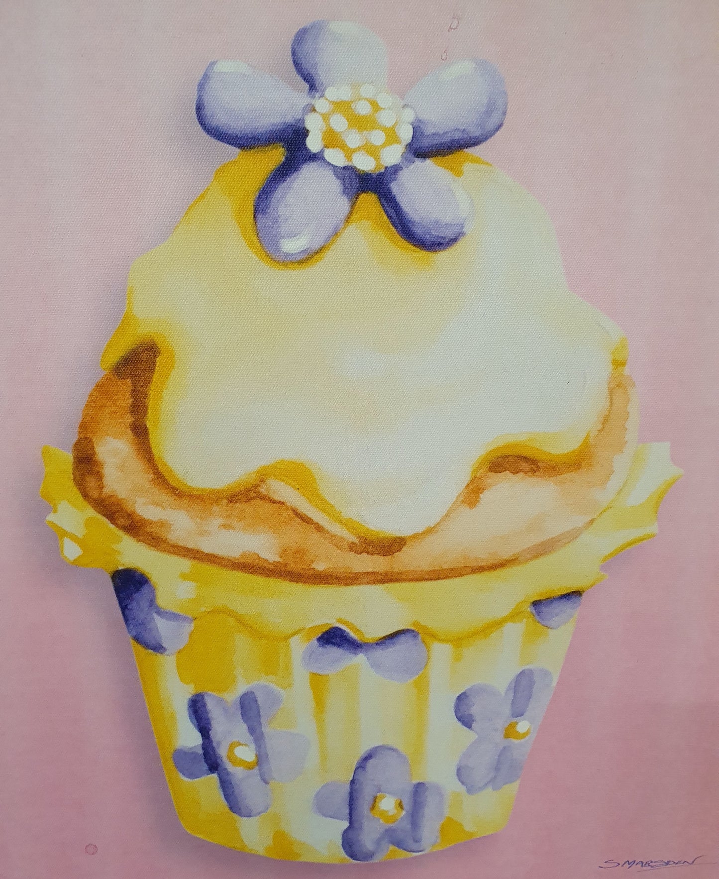 Cupcake Canvas Art Print - EL102847