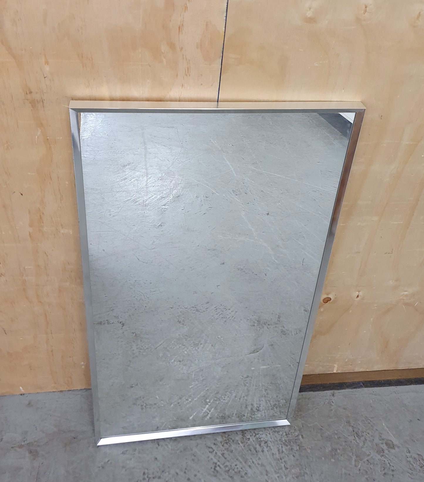 Silver Rectangular Mirror - 104488