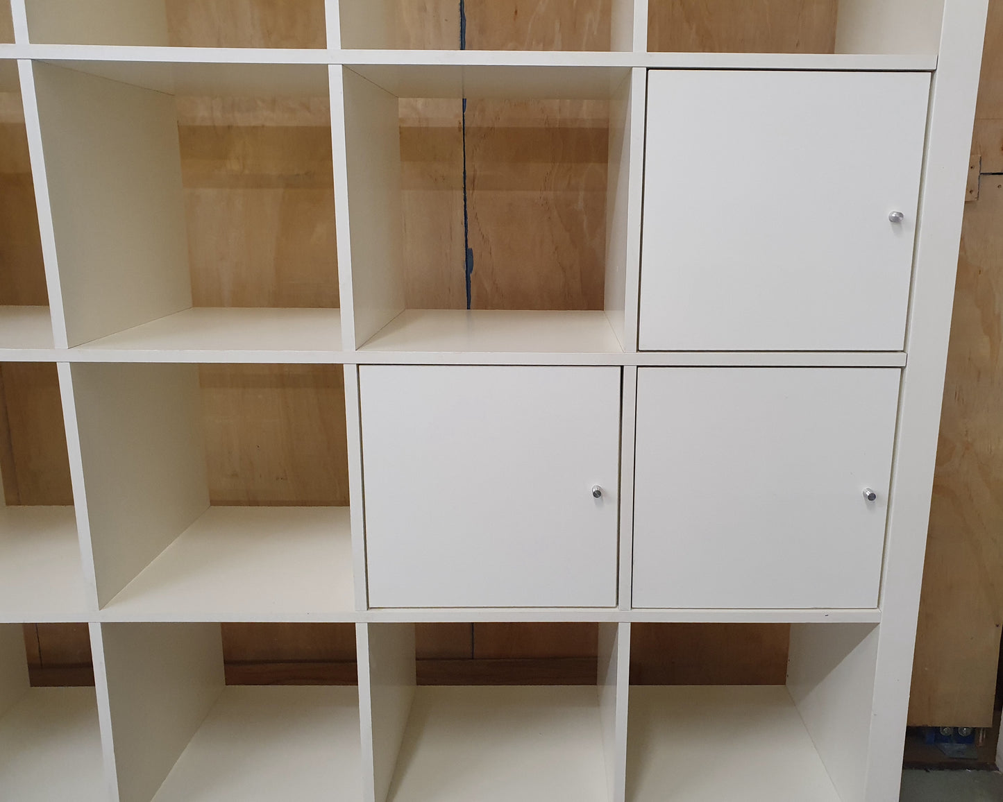 IKEA White Extra Large Kallax Unit with Doors in Areas - 102756