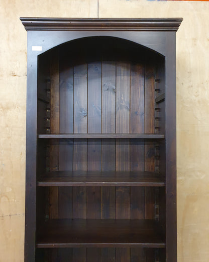 Large Mahogany Bookcase with Removable Shelves - 104768