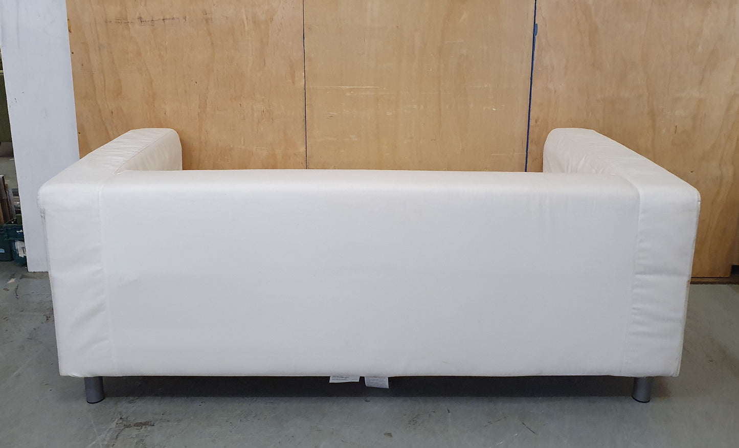 IKEA KLIPPAN White 2 Seater Sofa - 104858