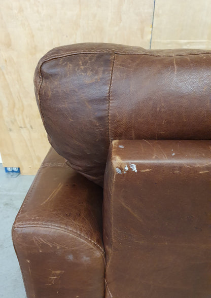 Brown Leather Armchair - 103934