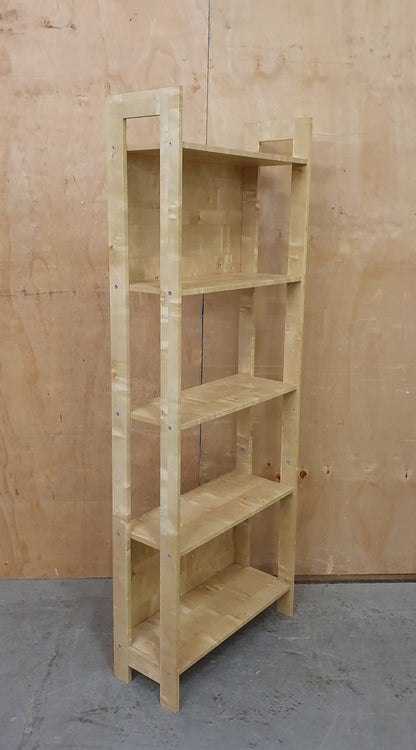 5 Shelf Wood Bookcase - 104823