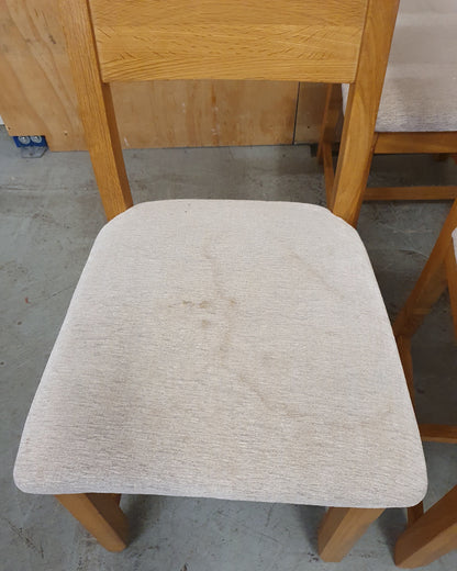 6 Matching Oak Dining Chairs - 104844