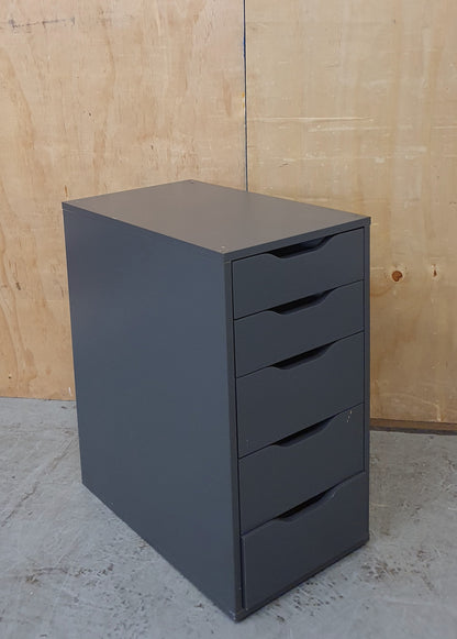 IKEA ALEX Grey Wood Drawers - EL104400