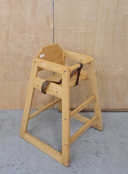 Children's Wooden High Chair - 101688