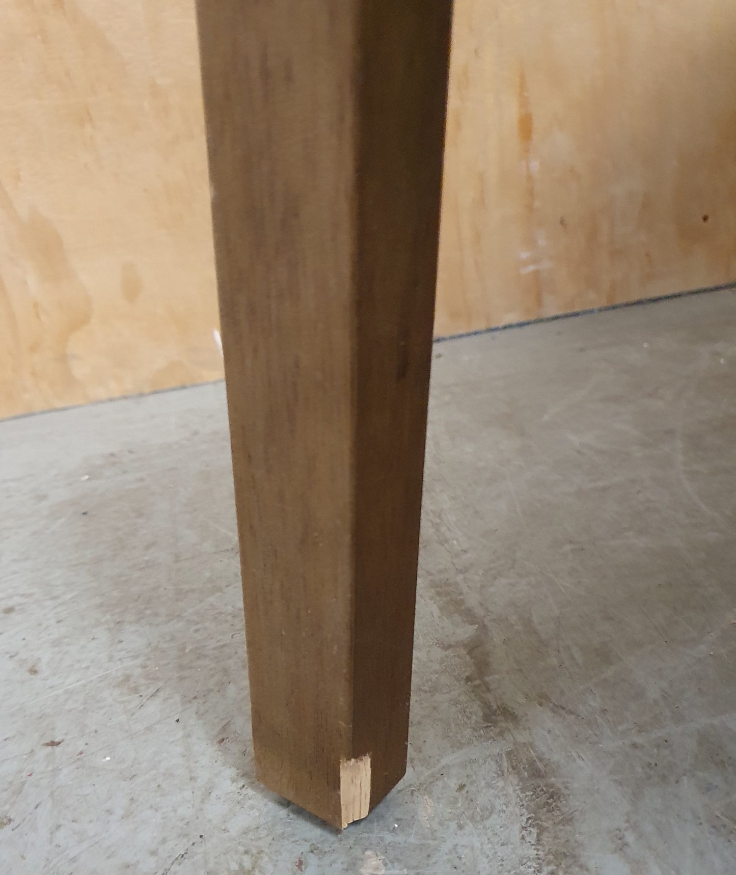 Blue Velvet Accent Armchair with Rattan Sides - 104941