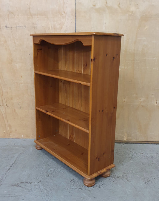Small Pine Free Standing Bookcase - 104769