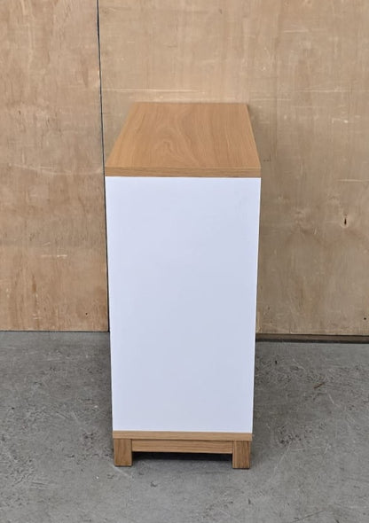 White and Grey Wooden Shoe Storage - 104723