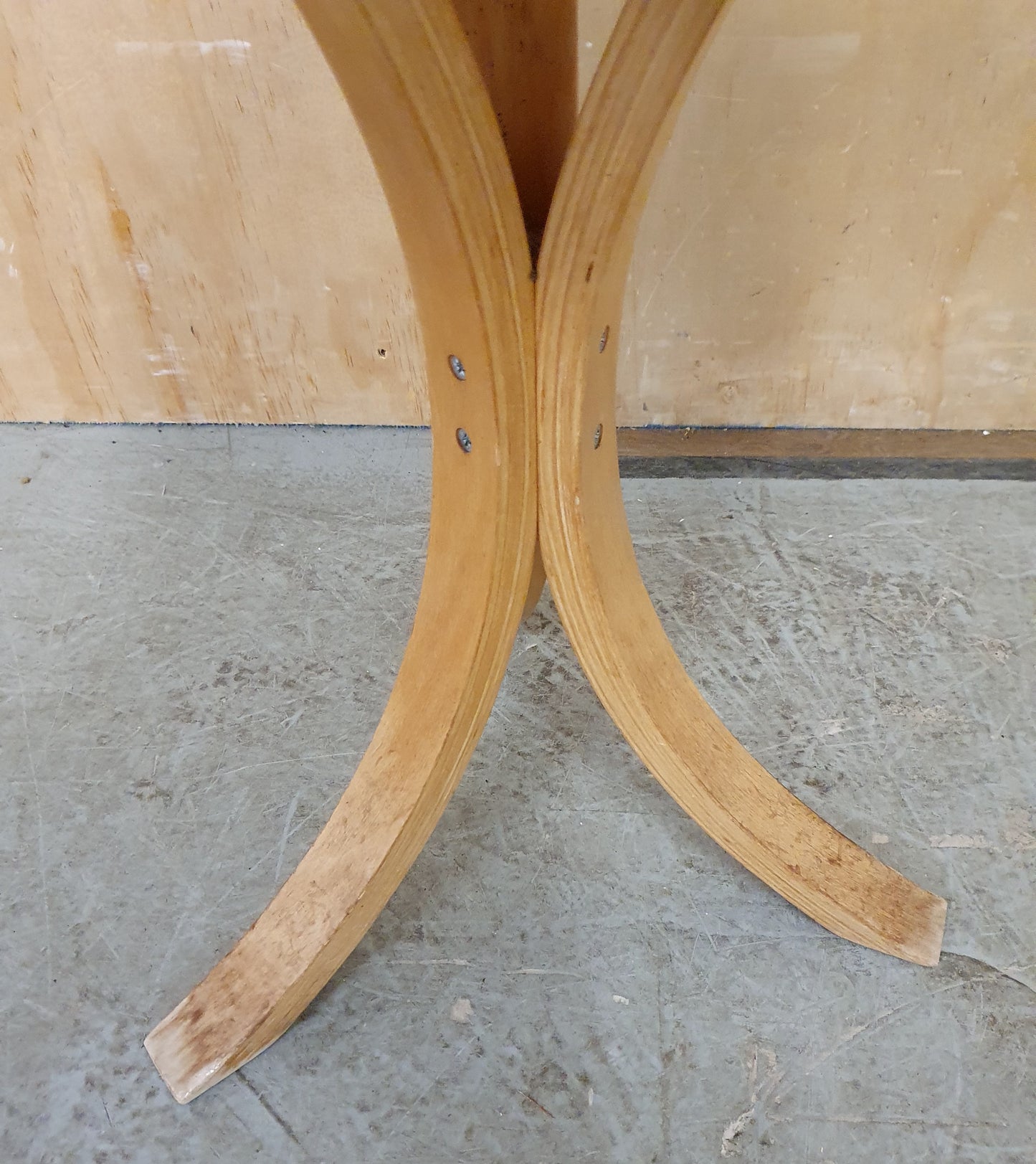 IKEA Burnt Orange 3 Leg Coffee Table - EL104932