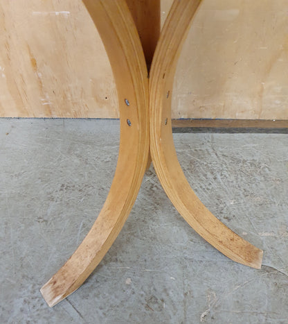 IKEA Burnt Orange 3 Leg Coffee Table - EL104932