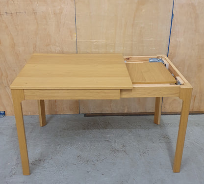 IKEA EKEDALEN Oak Extendable Dining Table - 021025-01